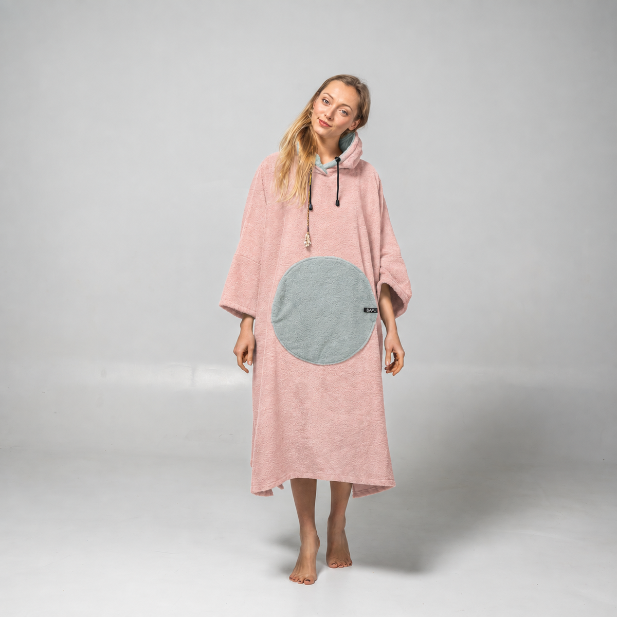 Terry poncho