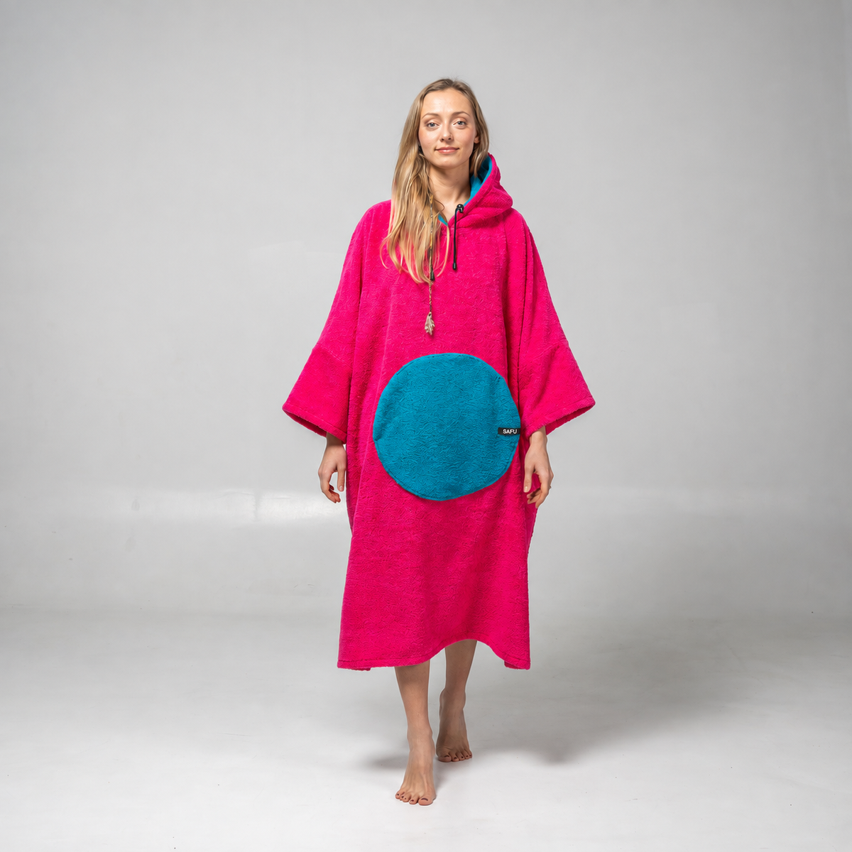 Terry poncho
