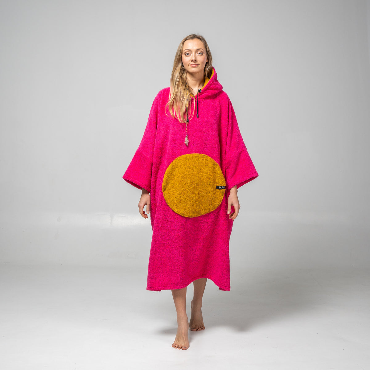 Terry poncho