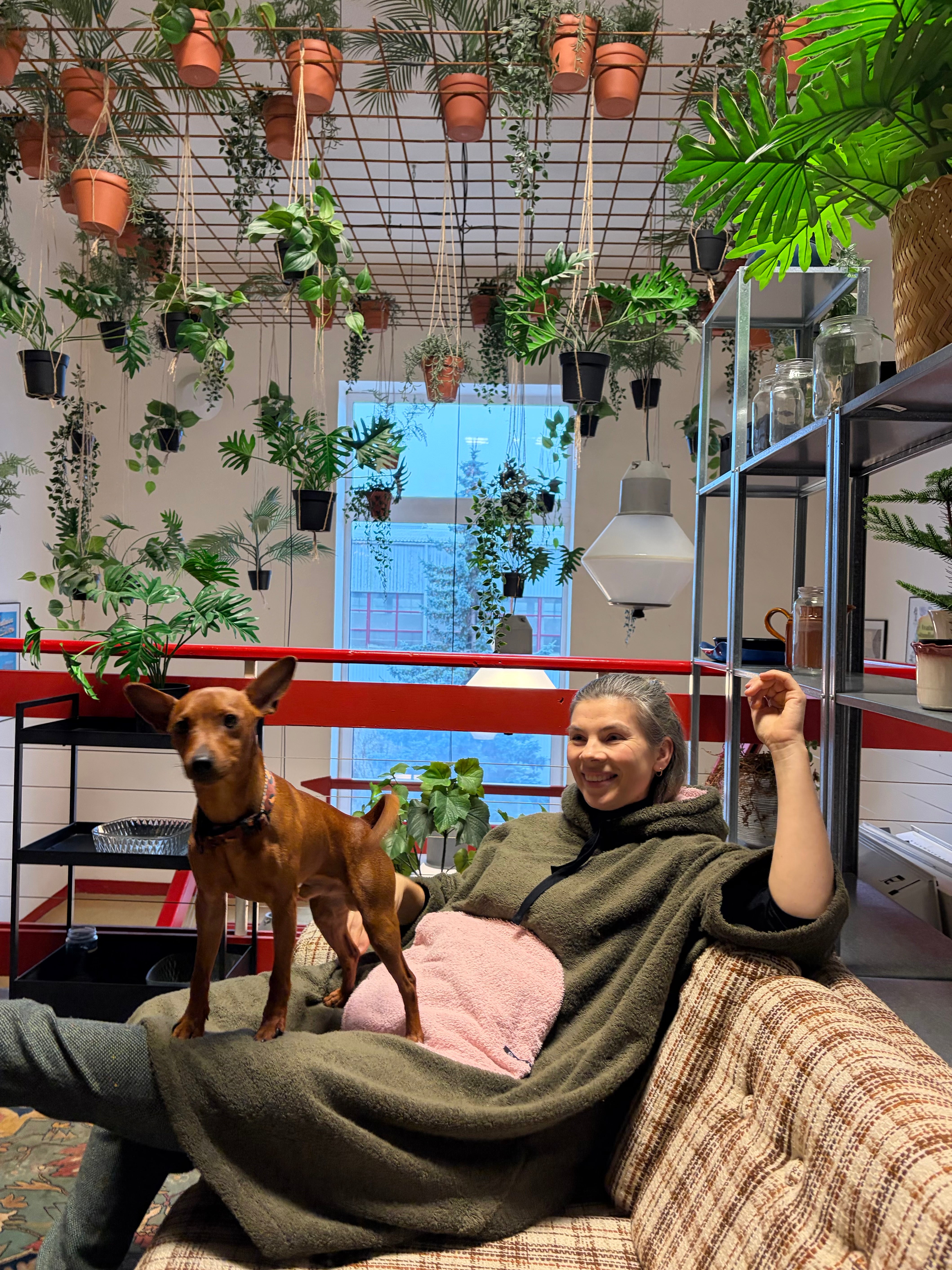 Limited edition terry poncho